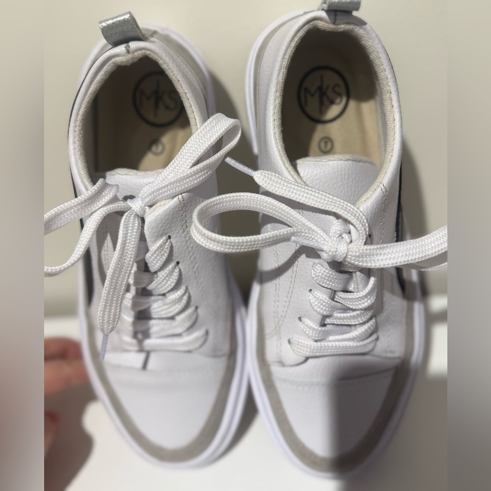 Makers White and Black Sneakers
